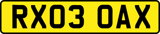 RX03OAX