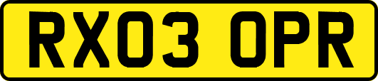 RX03OPR