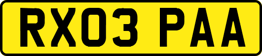RX03PAA