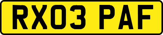 RX03PAF