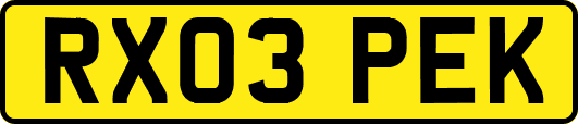 RX03PEK