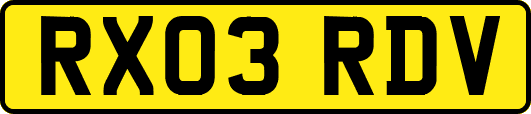 RX03RDV