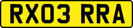 RX03RRA