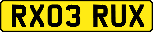 RX03RUX
