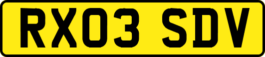 RX03SDV