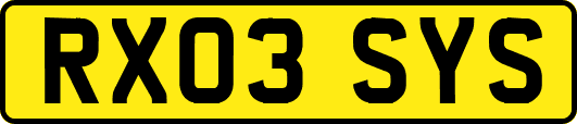 RX03SYS