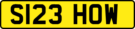 S123HOW