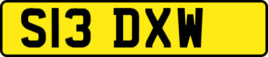 S13DXW