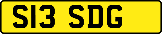 S13SDG