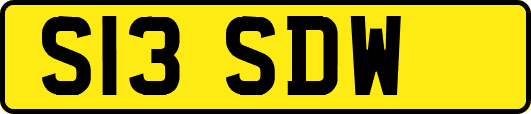 S13SDW