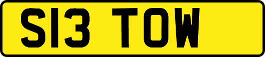 S13TOW