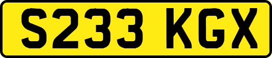 S233KGX