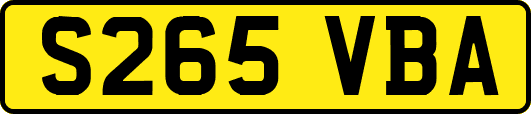 S265VBA