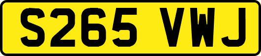 S265VWJ