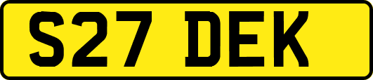 S27DEK