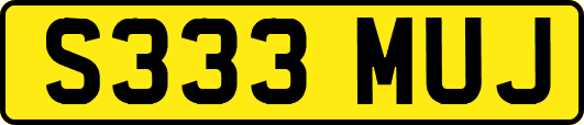 S333MUJ
