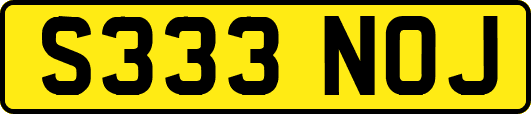 S333NOJ