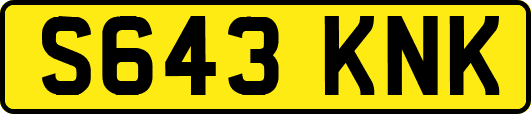 S643KNK