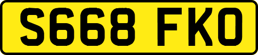 S668FKO