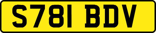 S781BDV