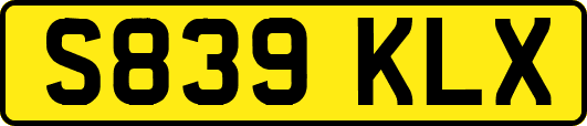 S839KLX