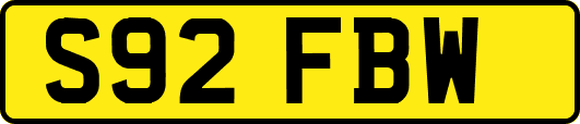 S92FBW