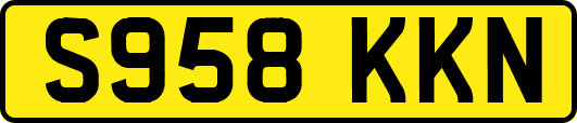 S958KKN