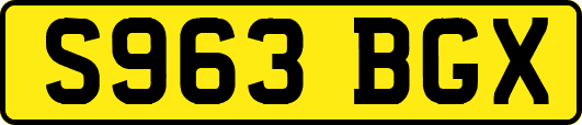 S963BGX