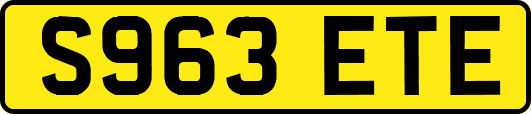 S963ETE