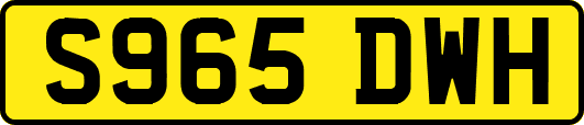 S965DWH