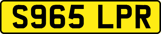 S965LPR
