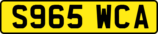 S965WCA