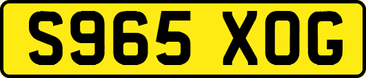 S965XOG