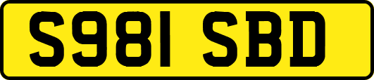 S981SBD