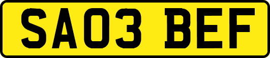SA03BEF
