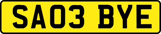 SA03BYE