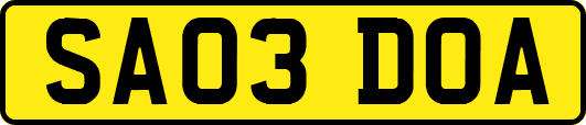 SA03DOA