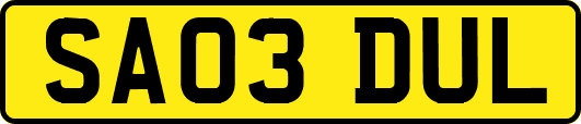 SA03DUL