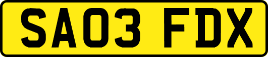 SA03FDX
