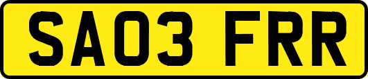 SA03FRR