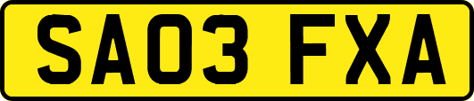 SA03FXA