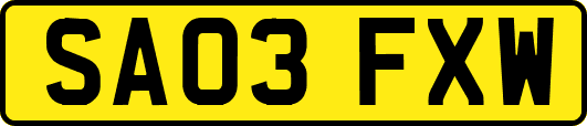 SA03FXW