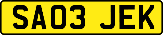 SA03JEK