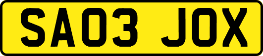 SA03JOX