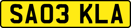 SA03KLA