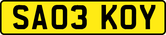 SA03KOY