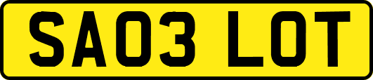 SA03LOT