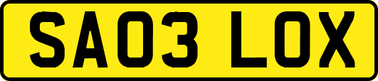 SA03LOX
