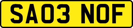 SA03NOF