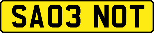 SA03NOT